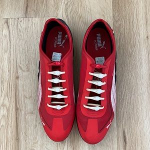 Puma Speed Cat Ferrari, size 10 1/2, color red